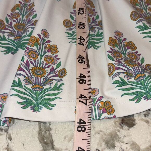 Smith & Quinn maxi dress floral Sz S white/pink/green - Picture 12 of 12